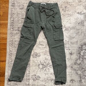 PacSun Olive Cargo Pants for Men
